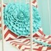 Chevron Ruffle Pillow