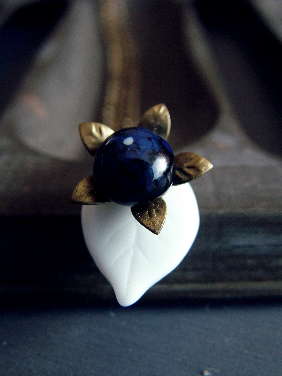 Blue Starflower Necklace