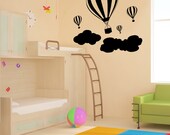 Vinyl Wall Decal Sticker Hot Air Balloons 1136s