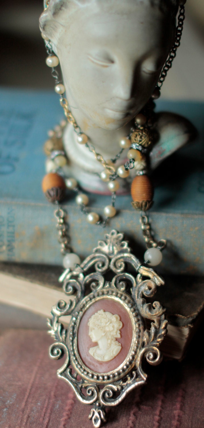 At Last - assemblage necklace