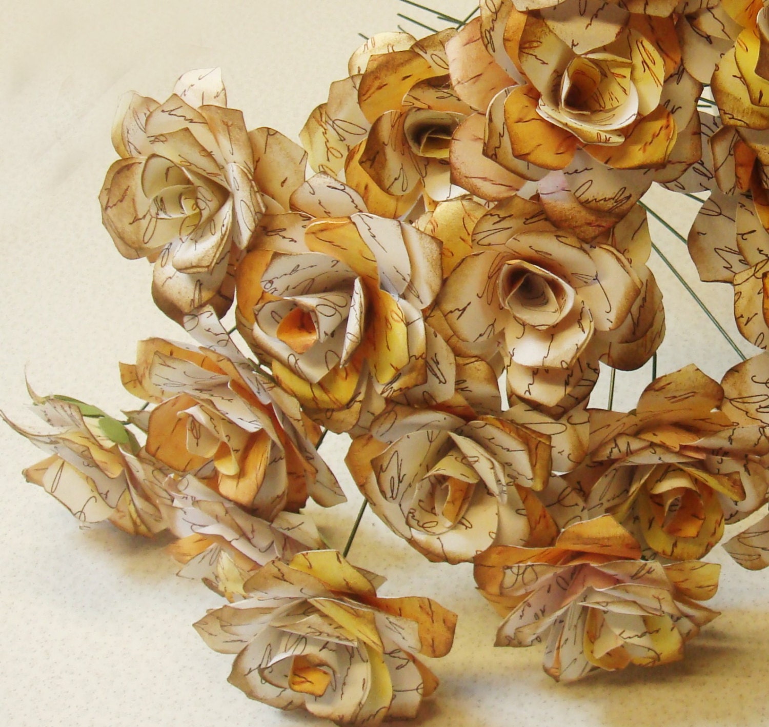 Special Order for Aged Love letters or Aged Book Pages or Music sheets