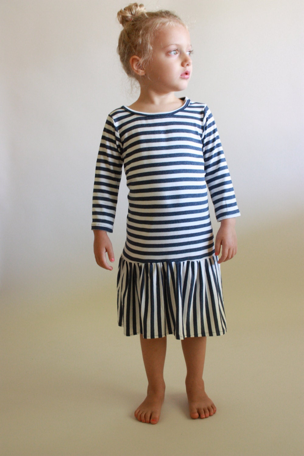 city dress / pdf sewing pattern / toddler 12m to girls 10/12 / instant download