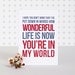 In My World - Valentines Anniversary Card