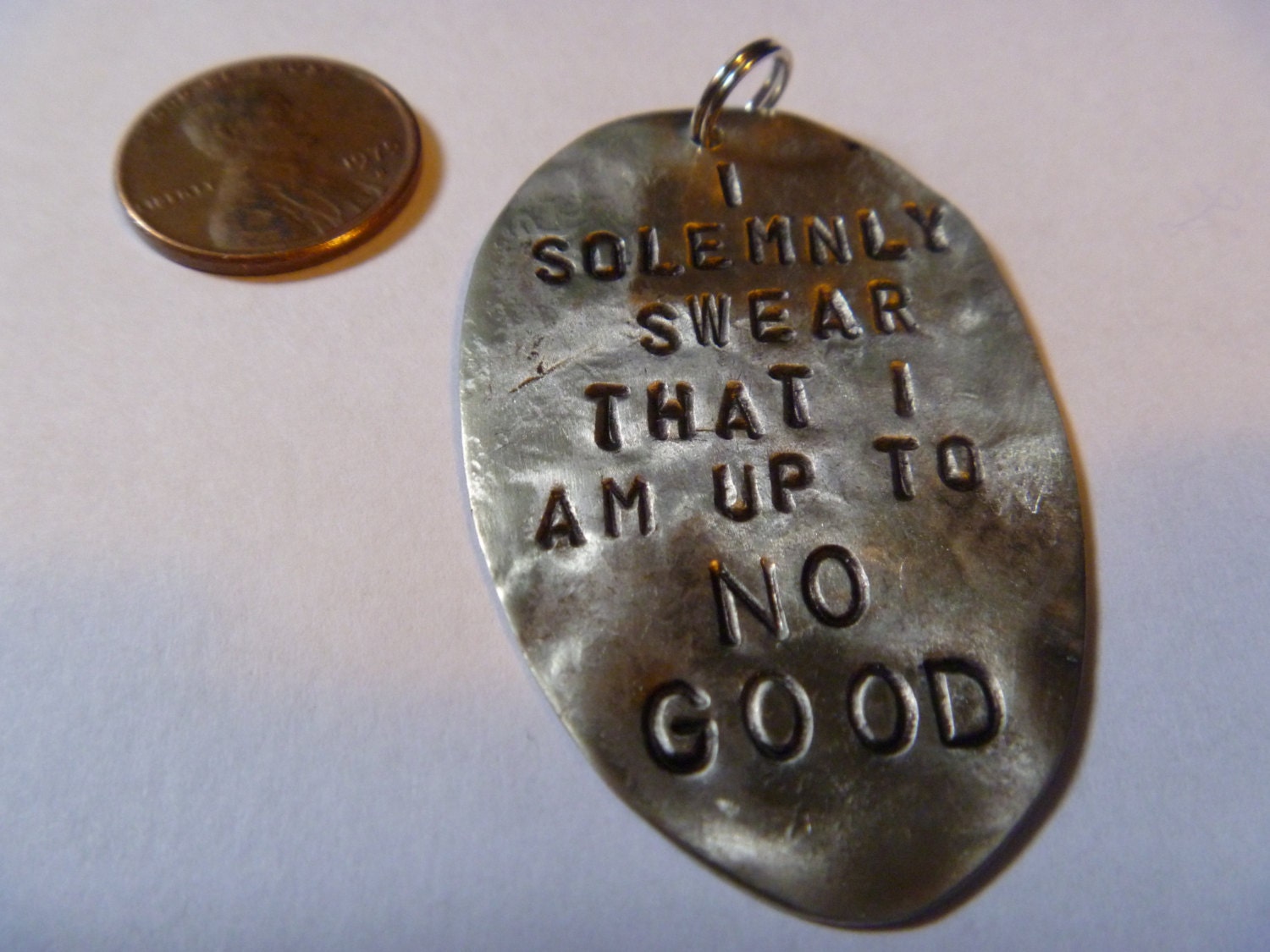 Harry Potter I Solemnly Swear Upcycled Spoon Charm