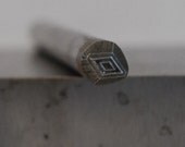 Double Diamond Design Stamp-5 mm-Steel Stamps Metal Stamping Supplies for Personalized Jewelry
