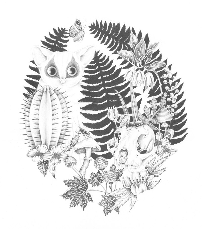 STUDIO SALE The Devil's Hymn - Original Illustration