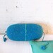 Pillow Crochet Marrakech  -  blue