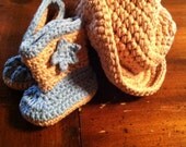 Cowboy hat and boots Crochet cowboy hat Newborn photography prop
