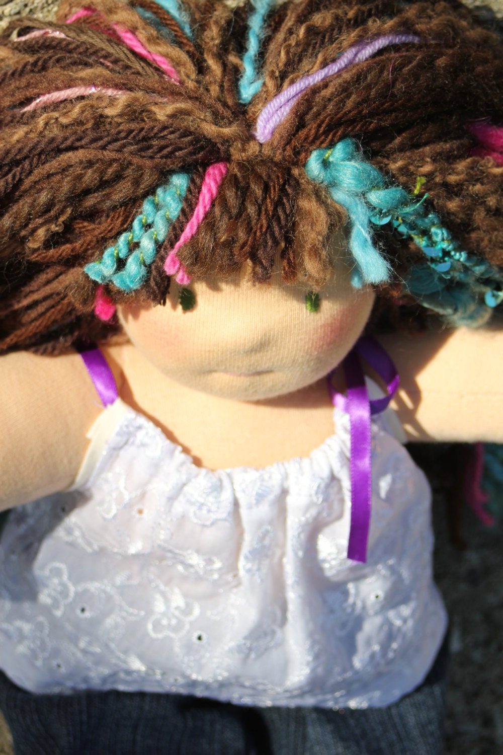 Jennifer - a 14" Waldorf doll. Ready to ship