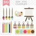 Art Clip Art Instant Download - Digital Clip Art Illustrations for Personal and Commercial Use