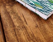 Large Handbound Journal - Spring Greens