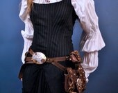 Steampunk Belt with Two Transforming Bags