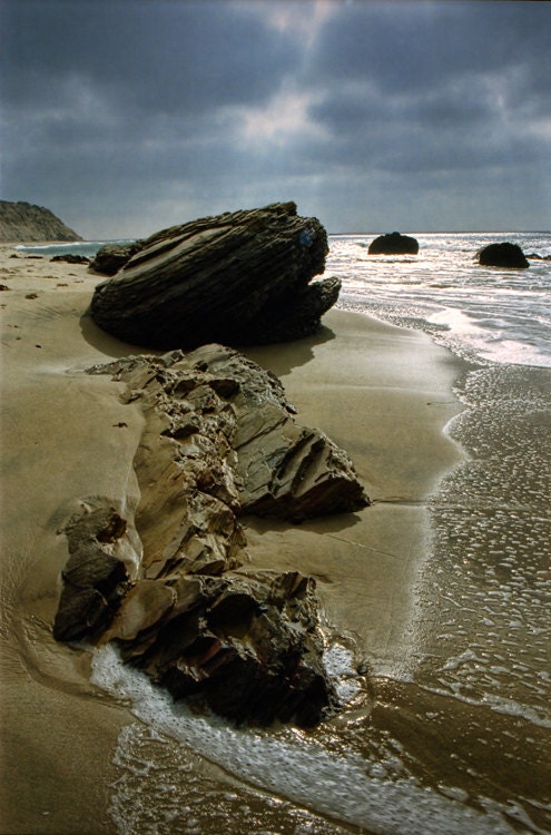 Boulders on Laguna Beach in California - A Fine Art Photograph