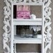 Reserved for Layaway.....Shabby Chic Rococo Vintage White Mirror Mirror Cottage Chic Beach Cottage
