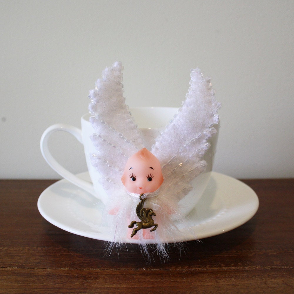 Pegasus Kewpie Pin by Winnifreds Daughter