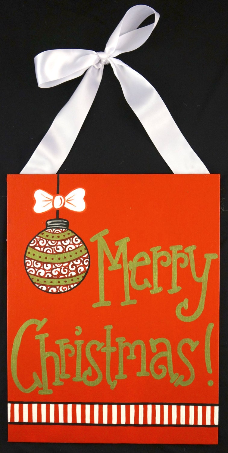 items similar to merry christmas canvas door sign on etsy items similar to merry christmas canvas door sign on etsy