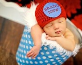 Newborn Baby Photo Prop Personalized Hat