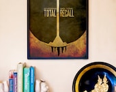 Total Recall 2012: The Colony // Vintage Inspired Textured Print // 11x17 Fine Art Movie Poster