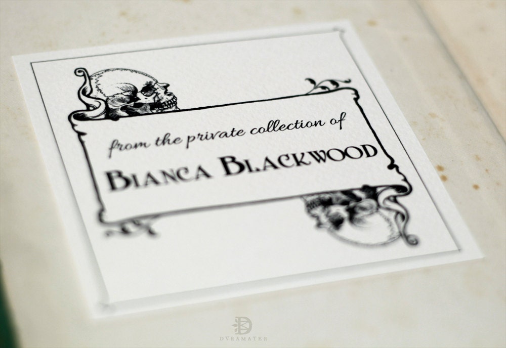 The Decadent Reader - Ex Libris (digital file)