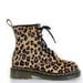 90's Grunge Pony Hair Leopard Print Dr. Martens / 7 - 7.5