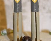 Same-Sex Custom Clothespin Wedding Cake Topper