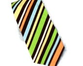 Boy's Neck Tie Summer Stripes - CanDoStitching