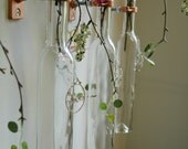 Circle of LOVE Pendant ice wine bottles stem holders or oil candles wall decor home decor flower vase