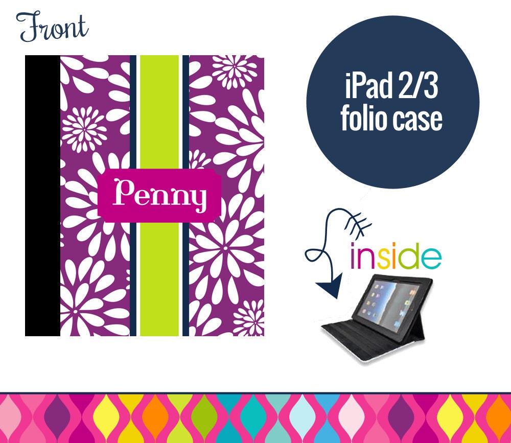 iPad Folio Case Personalized Design Your Own