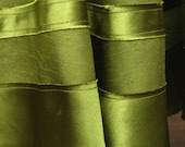 Custom Neckties for Britt in Olive Green