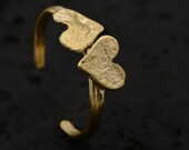 Heart Toe Ring, 9 karat Gold, unique, handmade toe ring, fully adjustable, comfortable, love hearts, foot accessories, foot jewelry