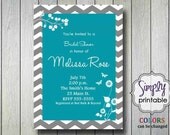 Chevron Bridal Shower Invitation Il_170x135