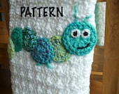 PATTERN Caterpillar Crochet Blanket Pattern