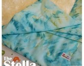 The Stanley Stroller Blanket in Batik Blue