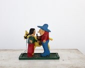 Cowboy Folk Art / Vintage Wooden Carvings