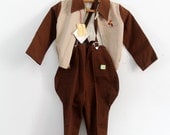 Vintage Children's Outfit / 1950s Western Kids Clothes