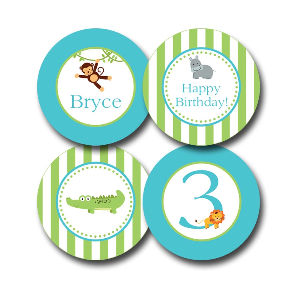 Printable Zoo cupcake toppers Il_170x135