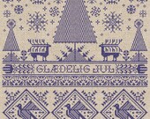 Scandinavian Christmas Sampler - Instant Download PDF Pattern