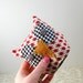 Elliot the Houndstooth Stuffed Owl
