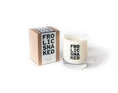 Tuberose Scented Candle in Reusable Whiskey Glass: Frolics Naked