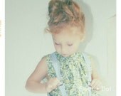 The Chambray Blue Linen Brother Suspenders Spring Summer Collection by Fleur and Dot