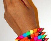 TWO Stretchy Spiked Bracelets, Six Styles to Mix n Match