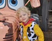 Woody Cowboy Costume Shirt, Vest, Toy Story