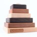 personalized stacking toy - a natural wooden toy, eco-friendly with homegrown organic finish, learning about size, color, and patterns