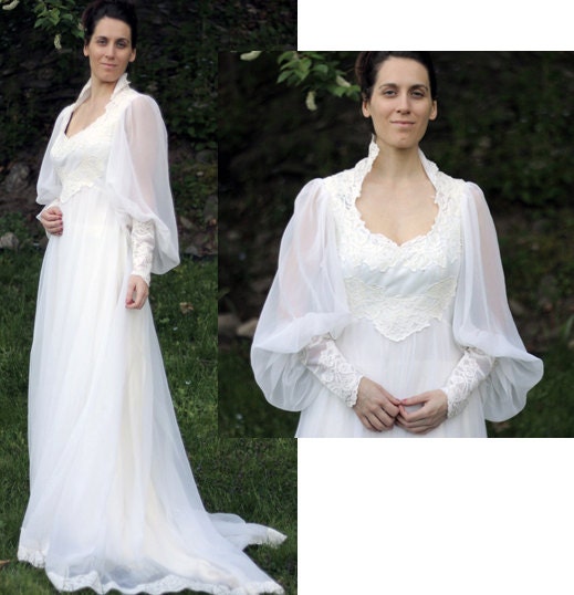 Dream Vintage Wedding Dress - Empire Waist