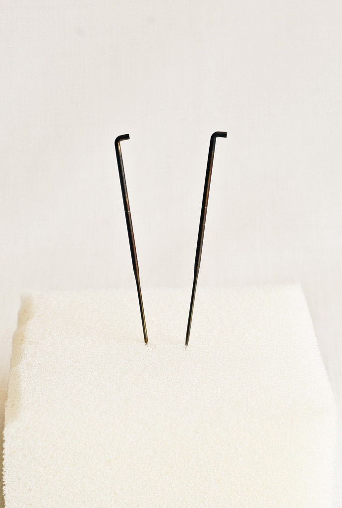 Felting Needles - Two 38 Gauge (Medium) - DIY Do It Yourself Kit Needle Felting Felted Natural Felt Sculpting Tool - Kits Sold in My Shop