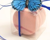 25 Macarons Favor Box Garden Theme wedding favor Garden Theme Bridal shower favors