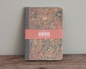 Lot of 3 notebooks - marbled paper - MAR6003