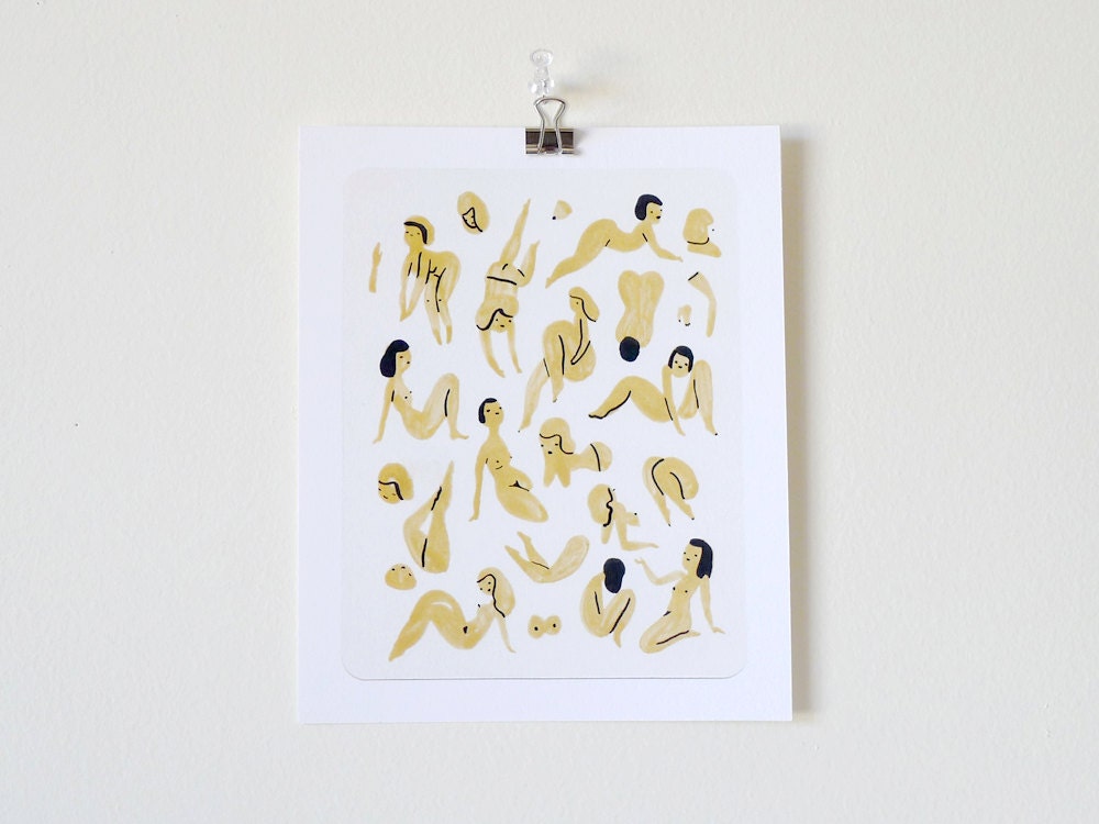 Our Bodies Are Golden Print
