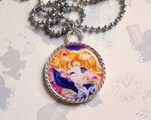 Sailor Moon Wink Anime Manga Kawaii Cameo Necklace