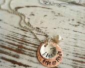 Personalized BLESSED Necklace